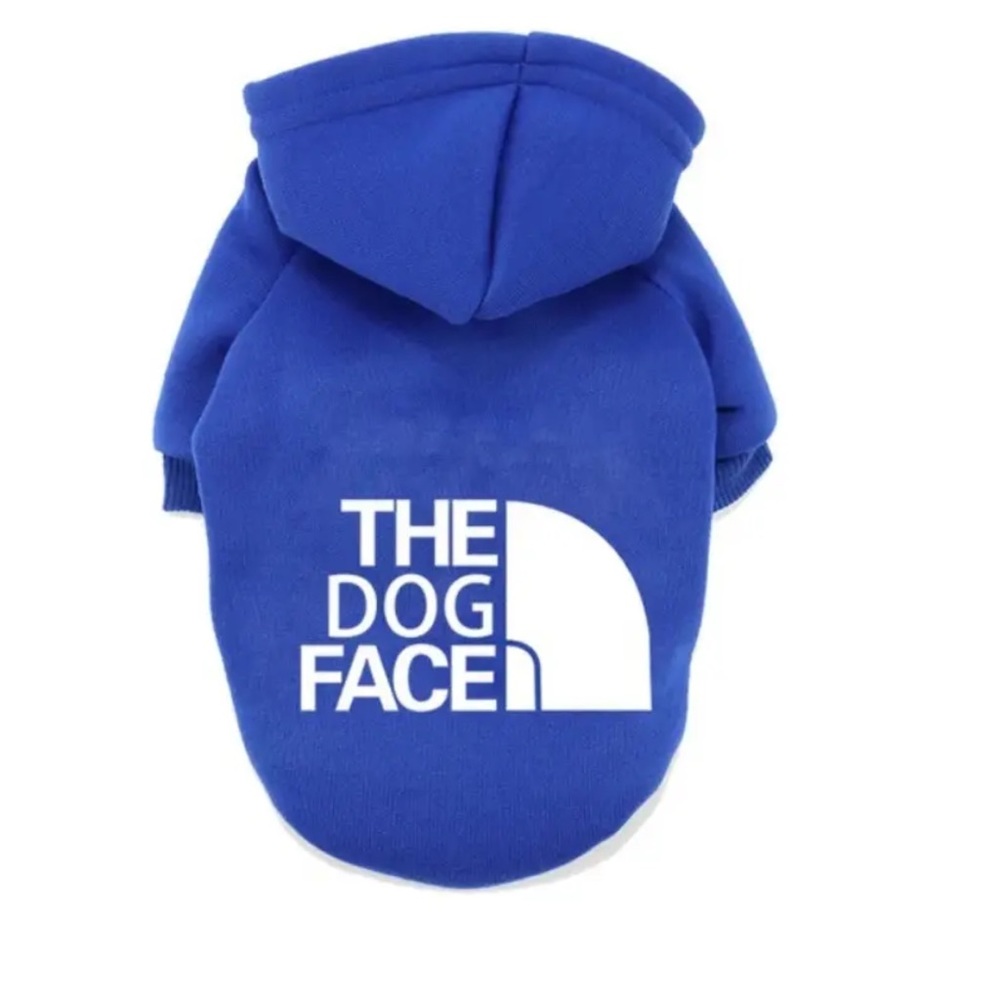 DOG HOODIE “THE DOG FACE” SIZE XS.